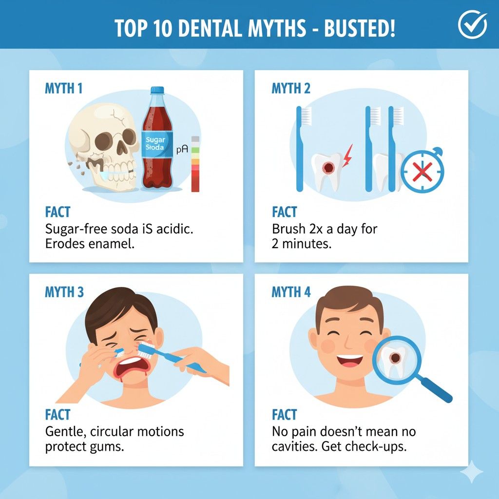 Top 10 Dental Myths Busted